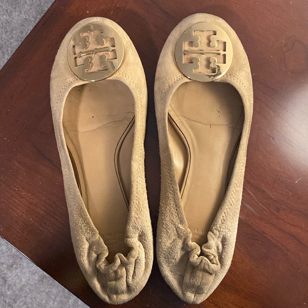 Tory Burch Suede Flats